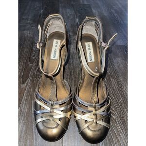 Steve Madden Madden Girl Multi Color Platform Shoes Women's Size 8.5Medium S-100